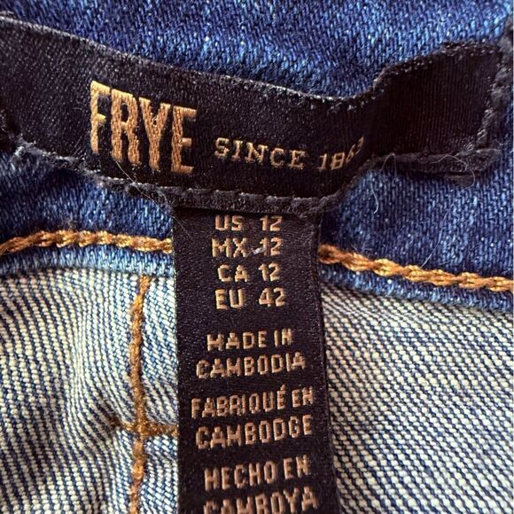 Frye Indigo Straight Jeans - Picture 7 of 8